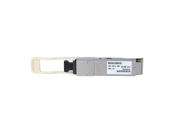 BlueOptics QSFP28-100G-SR4-IX-BO, Fiber optisk, 100000 Mbit/s, QSFP28, MTP/MPO, 100 m, 850 nm