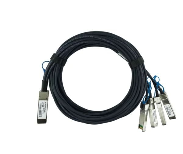 BlueOptics Q28-4S28-DAC-1M-CN-BL, 1 m, QSFP28, 4xSFP28, urosliitin/urosliitin