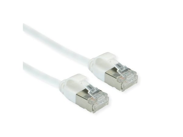 ROLINE GREEN 21.44.1705, 5 m, Cat6a, U/FTP (STP), RJ-45, RJ-45, Hvit