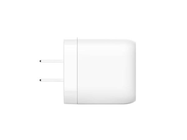 Silicon Power QM25 - Strømadapter - 30 watt - 3 A - PD, QC 3.0 - 2 utgangskontakter (USB-C, USB) - hvit - Europa