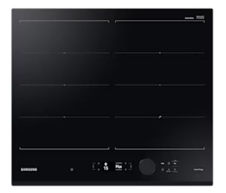 Samsung NZ64B7799GK/U2, Sort, Innebygget, 59 cm, Sonebasert induksjon, 4 zone(s), 4 zone(s)