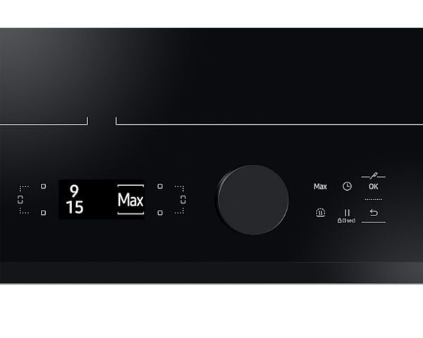 Samsung NZ64B7799GK/U2, Sort, Innebygget, 59 cm, Sonebasert induksjon, 4 zone(s), 4 zone(s)