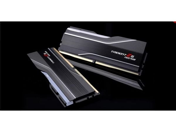 G.Skill Trident Z5 Neo RGB - DDR5 - sett - 48 GB: 2 x 24 GB - DIMM 288-pin - 6000 MHz / PC5-48000 - CL40 - 1.35 V - ikke-bufret - on-die ECC - matt...