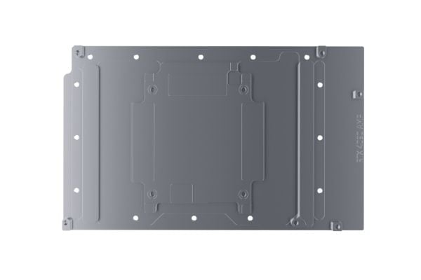 Alphacool 13479, Bakplate, Kopper, Sort, Rustfritt stål, Gjennomsiktig, 1/4", 232,6 mm, 144,2 mm