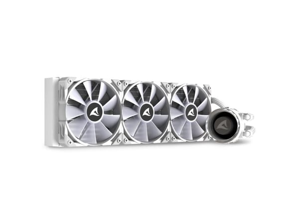 Sharkoon S90 RGB - Væskekjølesystem for prosessor - all-in-one - Radiatorstørrelse: 360 mm - (for: LGA115x Socket, LGA1366, LGA1200, LGA1700, LGA18...