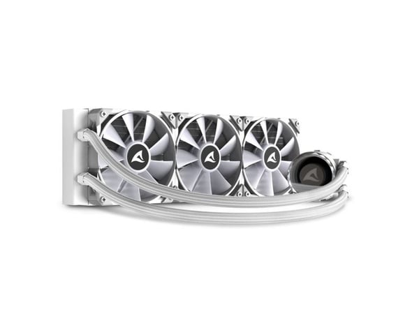Sharkoon S90 RGB - Væskekjølesystem for prosessor - all-in-one - Radiatorstørrelse: 360 mm - (for: LGA115x Socket, LGA1366, LGA1200, LGA1700, LGA18...