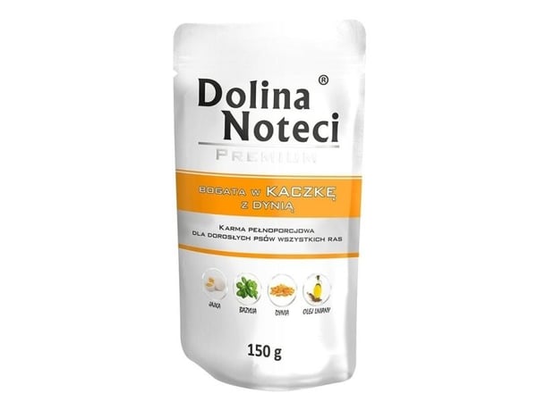 DOLINA NOTECI PREMIUM Märkäruoka ankka kurpitsalla 150 g