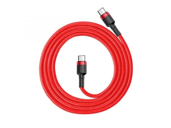 Baseus 6953156285194, 1 m, USB C, USB C, Rød