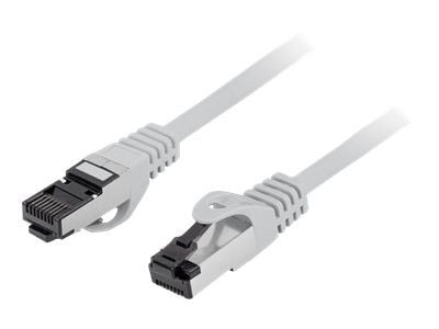 Lanberg - Koppeledning - RJ-45 (hann) til RJ-45 (hann) - 1,5 m - 6 mm - S/FTP - CAT 8.1 - halogenfri - grå