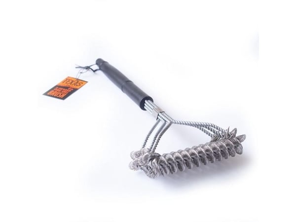 Sourcing 3-hodet spiral grillbørste (43 cm)