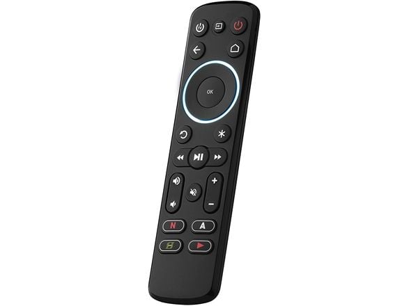 One For All Advanced Streamer-fjernbetjening, TV, Lyd, IR trådløs, Tryk på knapper, Sort