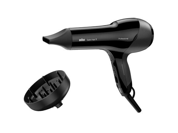 Braun Satin Hair 7 Iontec SensoDryer with Diffuser Hair Dryer 2000W Black