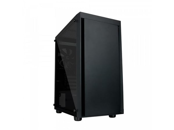 Zalman T3 Plus - MT - micro ATX - sidepanel med vindu (farget glass) - ingen strømforsyning - USB/lyd