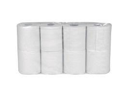 Toalettpapper Abena vit 2-lagers förpackning 64 rullar