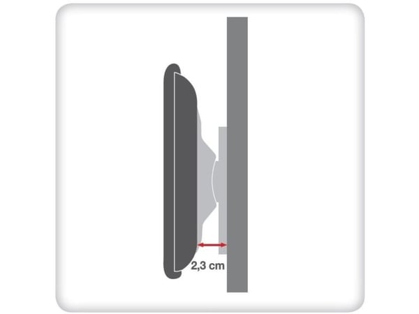 Techly ICA-PLB 140M, 81,3 cm (32"), 139,7 cm (55"), 50 kg, 100 x 100 mm, 400 x 400 mm, Sort