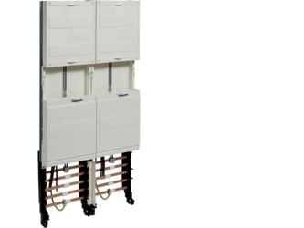 Hager ZK33Q3N, vit, 500 mm, 1050 mm