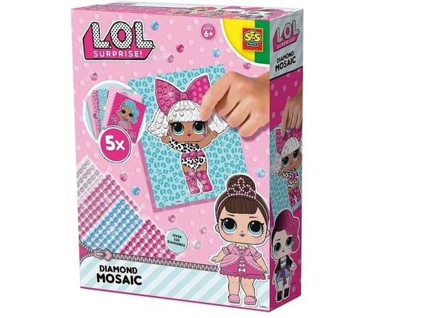 SES Creative L.O.L. 14195, 320 stykker, 6 år, Jente, Barn, Flerfarget, Nederland