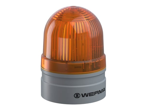 Werma Signaltechnik Signalpære Mini TwinLIGHT 115-230VAC YE 260.310.60 Gul 230 V/AC