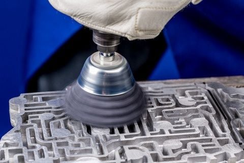 PFERD 43211004, Kopp stålbørste, 6 mm, 6 cm, 4500 RPM, 10 stykker