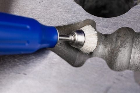 PFERD 43209407, Kopp stålbørste, 2,34 mm, 1,8 cm, 18000 RPM, 10 stykker