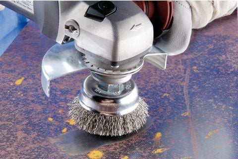 PFERD 43468880, Kopp stålbørste, 6 cm, 12500 RPM, 5 stykker