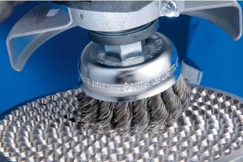 PFERD 43306070, Kopp stålbørste, 8 cm, 10000 RPM, 5 stykker