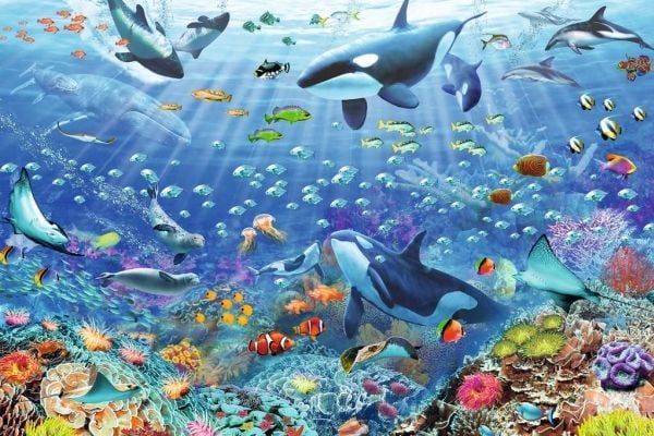 Ravensburger 17444, 3000 stykker, 14 år