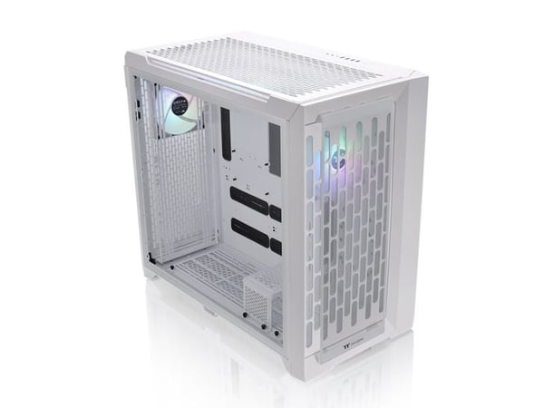 Thermaltake CTE C750 TG ARGB Snow - FT - utvidet ATX (E-ATX) - sidepanel med vindu (herdet glass) - ingen strømforsyning (PS/2) - hvit - USB/lyd