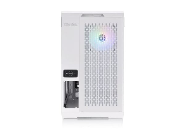 Thermaltake CTE C750 TG ARGB Snow - FT - utvidet ATX (E-ATX) - sidepanel med vindu (herdet glass) - ingen strømforsyning (PS/2) - hvit - USB/lyd