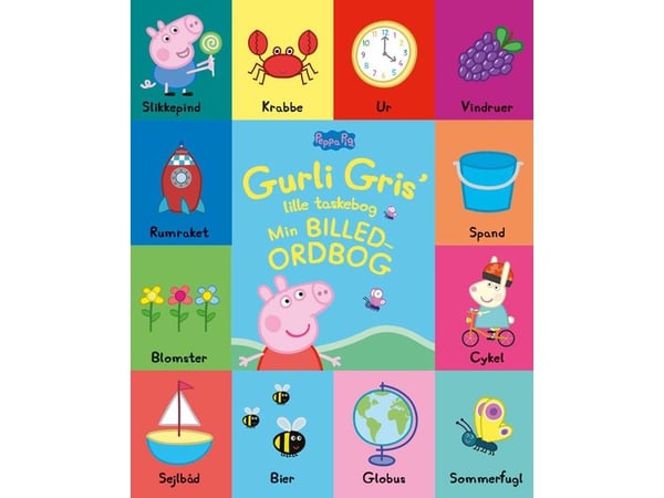 Peppa Pig Gurli Gris’ lille bildebok min bildebokordbok (bok med håndtak)