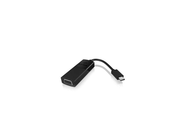 ICY BOX 60021 USB-grafikadapter 2048 x 1152 pixlar svart