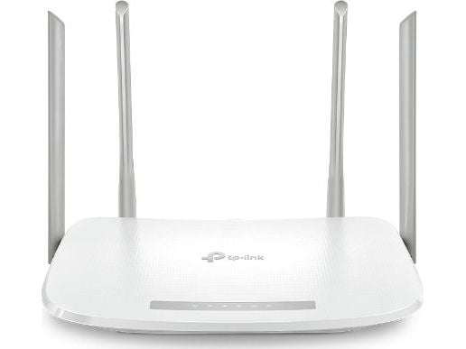 TP-Link EC220-G5, Wi-Fi 5 (802.11ac), Dobbelbånd (2.4 GHz / 5 GHz), Ethernet/bredbåndsforbindelse, Hvit, Frittstående router