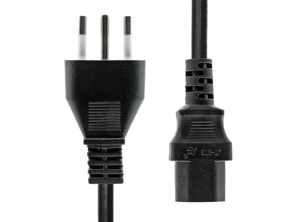 ProXtend PC-LC13-003, 3 m, Virtapistoke tyyppi L, C13 liitin, H05VV-F, 250 V, 10 A