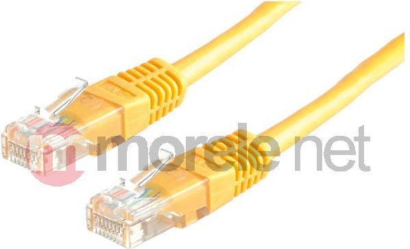 VALUE 21.99.1562, 5 m, Cat6, U/UTP (UTP), RJ-45, RJ-45, Gult