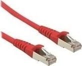 ROLINE 21152810, 0,5 m, Cat6a, S/FTP (S-STP), RJ-45, RJ-45, Rød