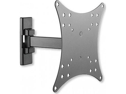 TECHly - Brakett - justerbar arm - for LCD-TV - svart - skjermstørrelse: 23"-42" - veggmonterbar