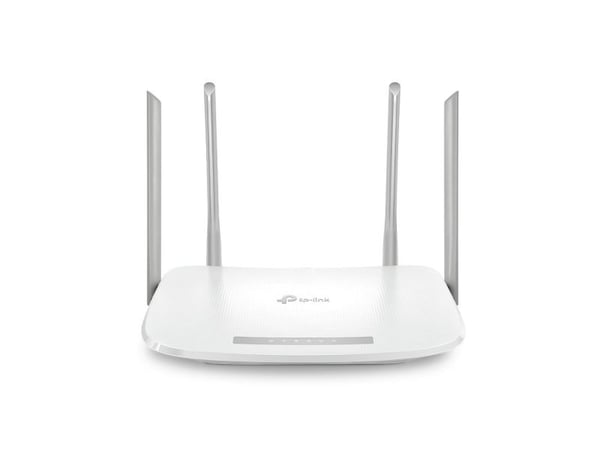 TP-Link EC220-G5, Wi-Fi 5 (802.11ac), Dobbelbånd (2.4 GHz / 5 GHz), Ethernet/bredbåndsforbindelse, Hvit, Frittstående router