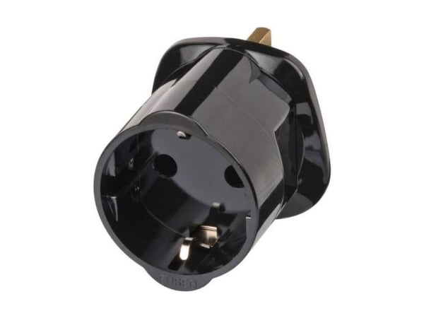 Brennenstuhl 1508533010, Tyyppi G (UK), 250 V, 13 A, Musta, Uros/naaras, Kupla