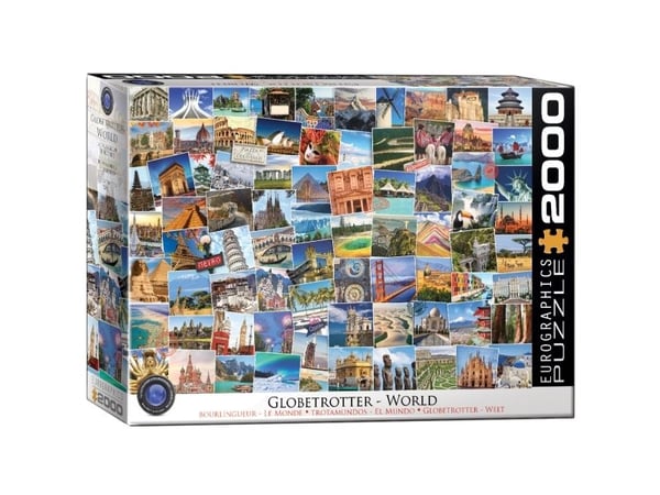 Pussel 2000 Globetrotter World 8220-5480