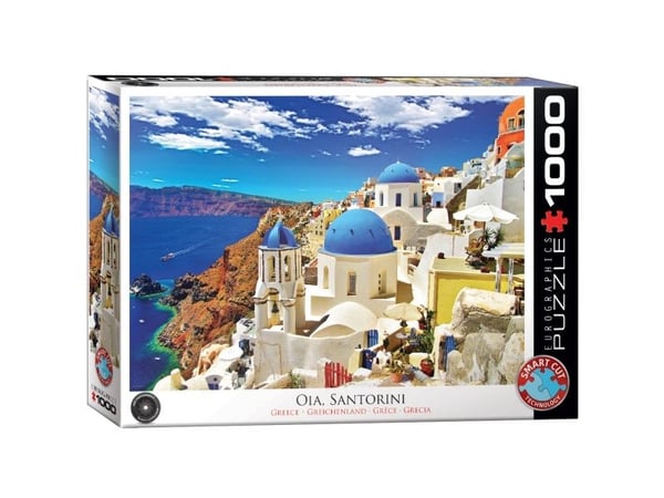 pussel 1000 Santorini Grekland 6000-0944