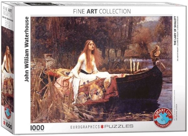 puslespill 1000 The Lady of Shalott 6000-1133 puslespill 1000 The Lady of Shalott 6000-1133