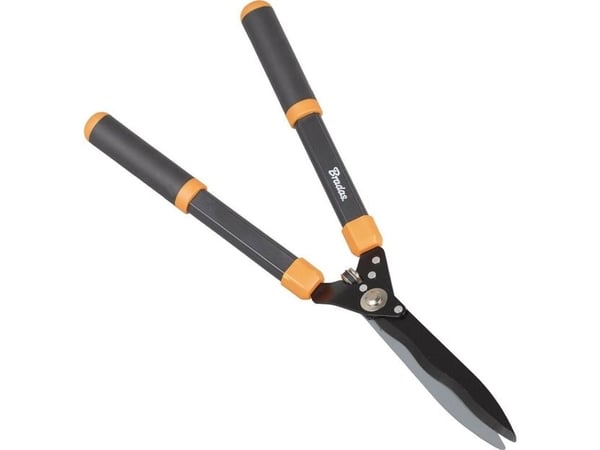 Bradas aluminiumshekkesaks V-SERIES, knivlengde: 250 mm bølget kniv med beskyttende belegg, 1 stk (KT-V1130)