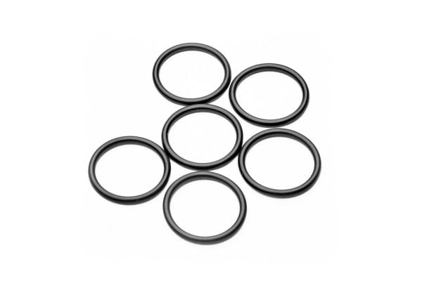 EK Water Blocks 3831109837665, O-ring, Sort, EK-Quantum Torque HDC 14, EK-Classic HDC 14, 6 stykker