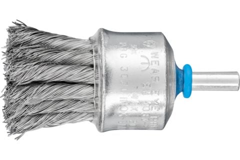 PFERD 43209012, Kopp stålbørste, 6 mm, 3 cm, 20000 RPM, 10 stykker