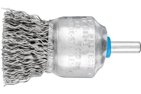 PFERD 43201003, Kopp stålbørste, 6 mm, 3 cm, 15000 RPM, 10 stykker
