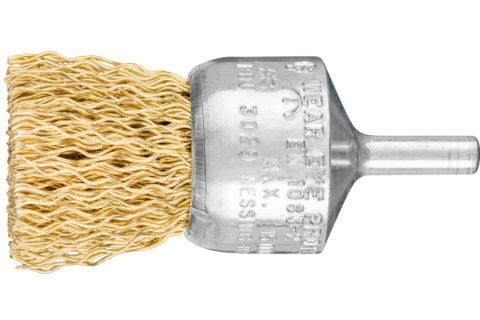 PFERD 43201002, Kopp stålbørste, 6 mm, 3 cm, 15000 RPM, 10 stykker PFERD 43201002, Kopp stålbørste, 6 mm, 3 cm, 15000 RPM, 10 stykker