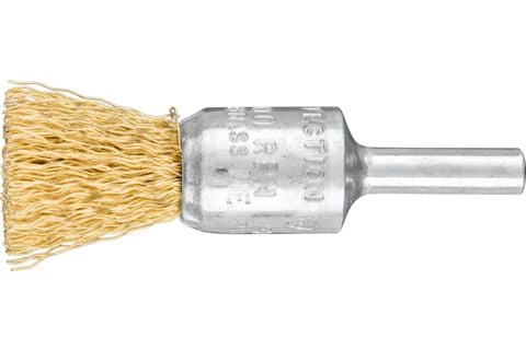 PFERD 43203002, Kopp stålbørste, 6 mm, 1,5 cm, 18000 RPM, 10 stykker