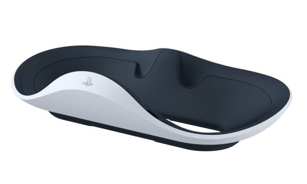 Sony - Laddningsstation + växelströmsadapter - 2 utdatakontakter - vit