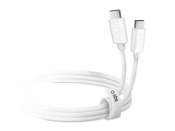 SBS TECABLETISSUETCCG 1,5 m USB-C USB-C USB 2.0 480 Mbps Hvid