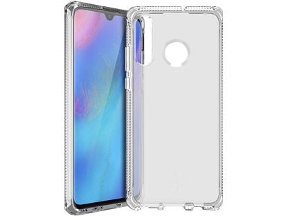ITSKINS Spectrum Clear - Baksidedeksel for mobiltelefon - termoplast-polyuretan (TPU) - gjennomsiktig - for Huawei P30 lite, P30 lite New Edition